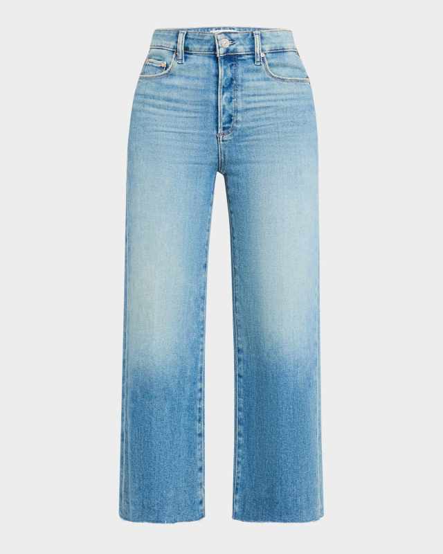 Anessa Cropped Raw Hem Jeans